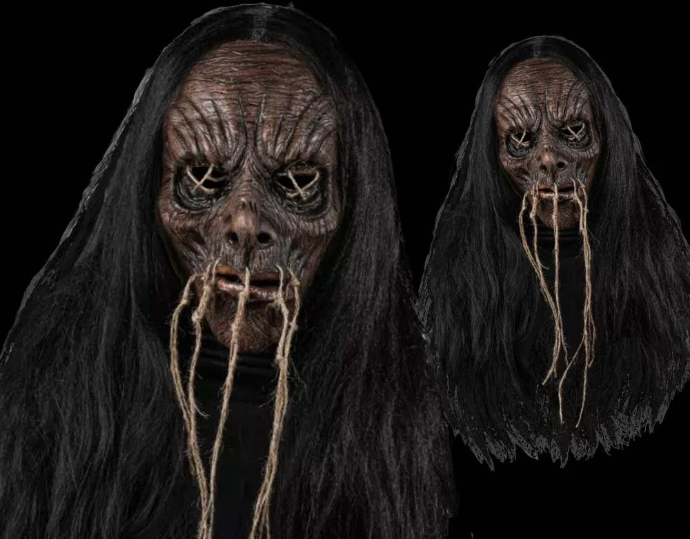 Shrunken Head - Witchdoctor Voodoo Mask