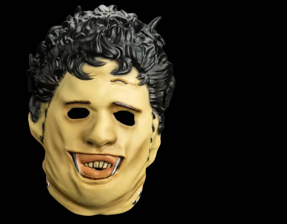Trick or Treat Studios - Officially Licensed The Texas Chainsaw Massacre (1974) - Leatherface Killing Retro - Deluxe Injection Half Mask - Lord Grimley's Manor
