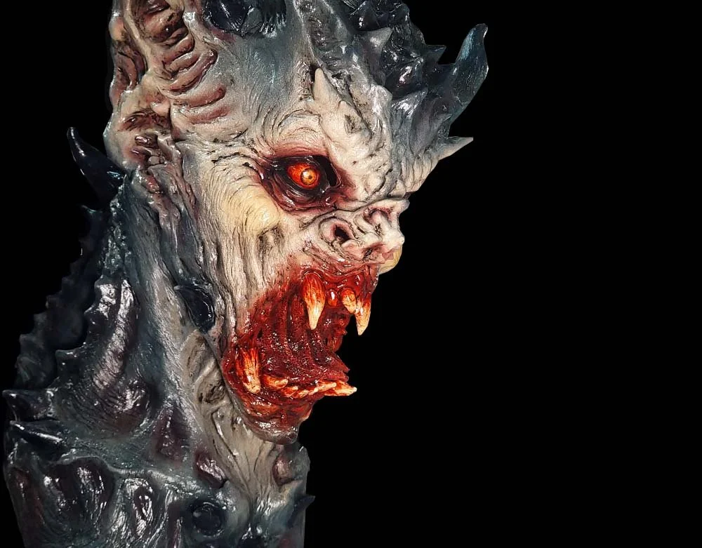 Ghoulish Productions - Demon Vampire Lord of Strad - Halloween Mask - Lord Grimley's Manor