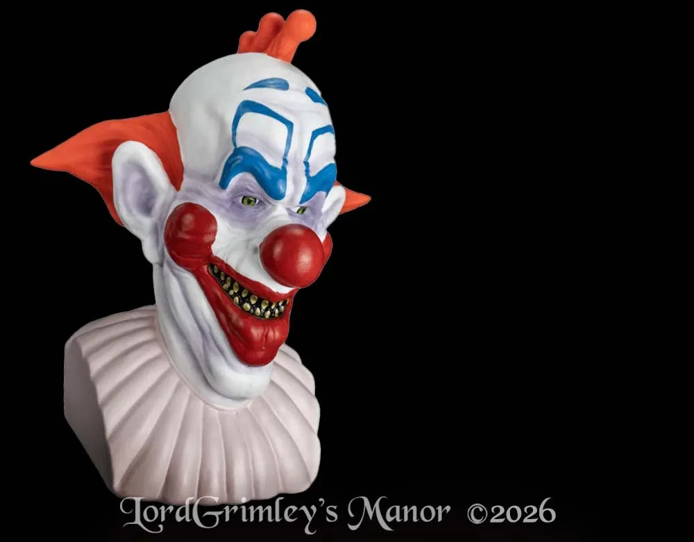 Trick or Treat Studios - Officially Licensed Killer Klowns from Outer Space - Slim Vinyl Coin Bank Lord Grimley's Manor
