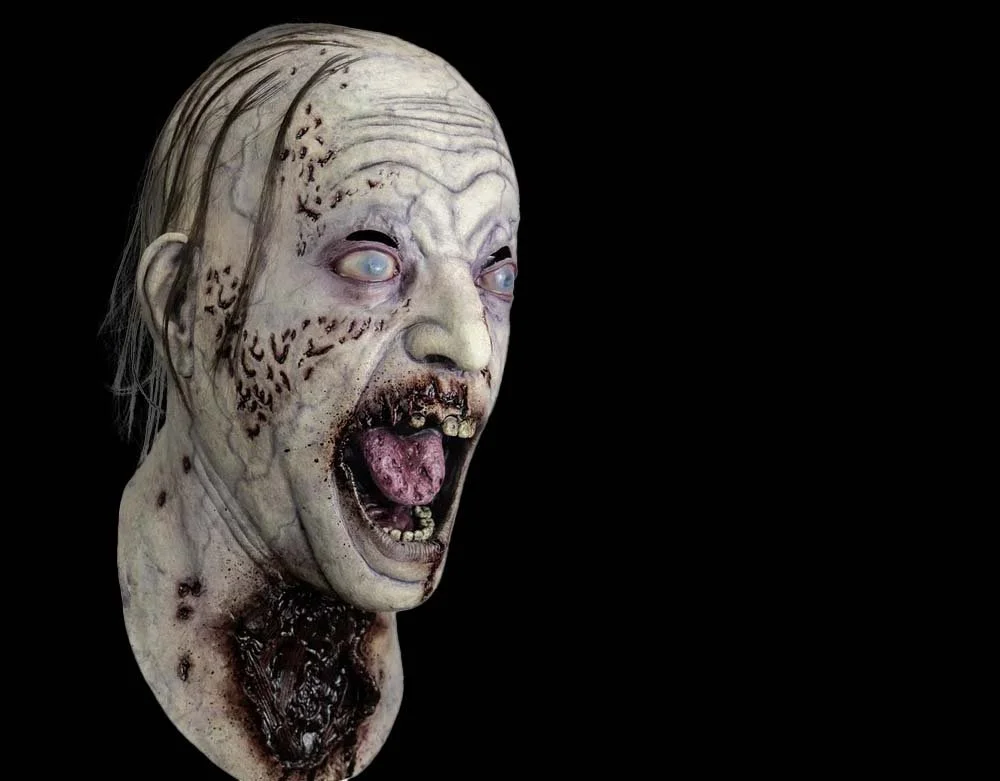 Trick or Treat Studios - Officially Licensed Illusive Concepts 200 Series Rotting Ralph - Retro Halloween Latex Mask - Lord Grimley's Manor