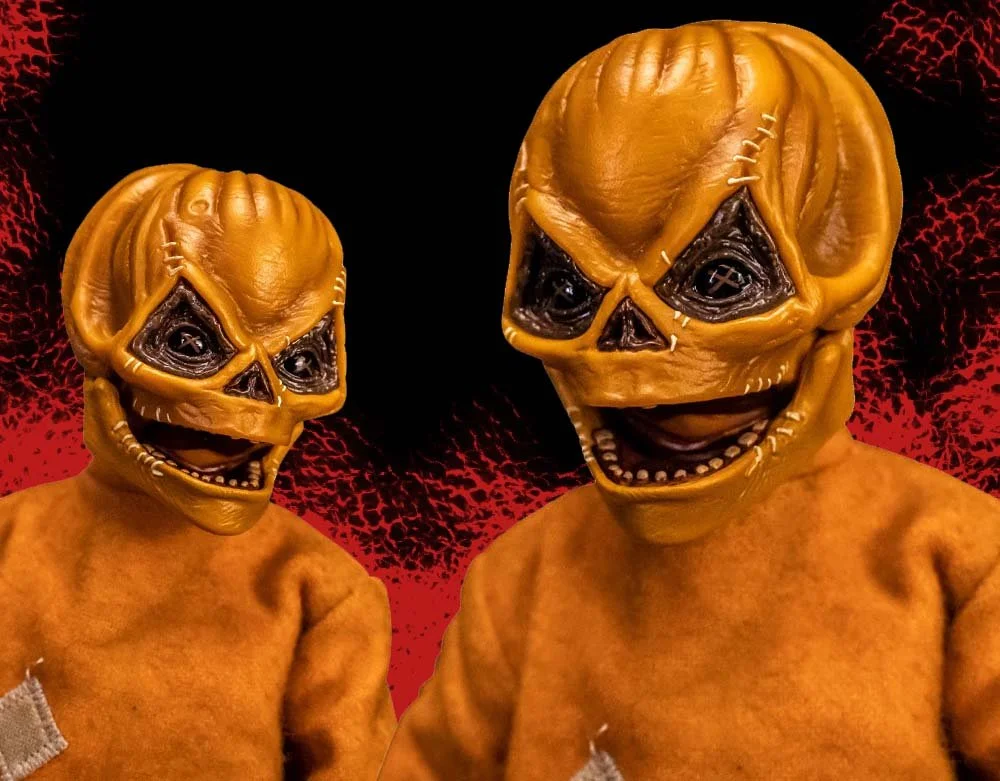 Trick or Treat Studios - Officially Licensed Trick R Treat Sam Deluxe 10" Poseable Action Figure 1:6 Scale - Lord Grimley's Manor