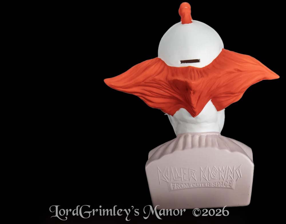 Trick or Treat Studios - Officially Licensed Killer Klowns from Outer Space - Slim Vinyl Coin Bank Lord Grimley's Manor