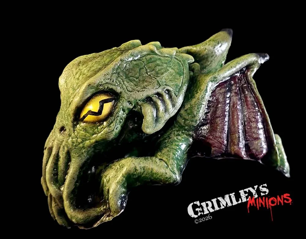 Lord Grimley's Manor Exclusive - Cthulhu Latex Halloween Shoulder Buddy - Exclusive Halloween Prop (Copy)