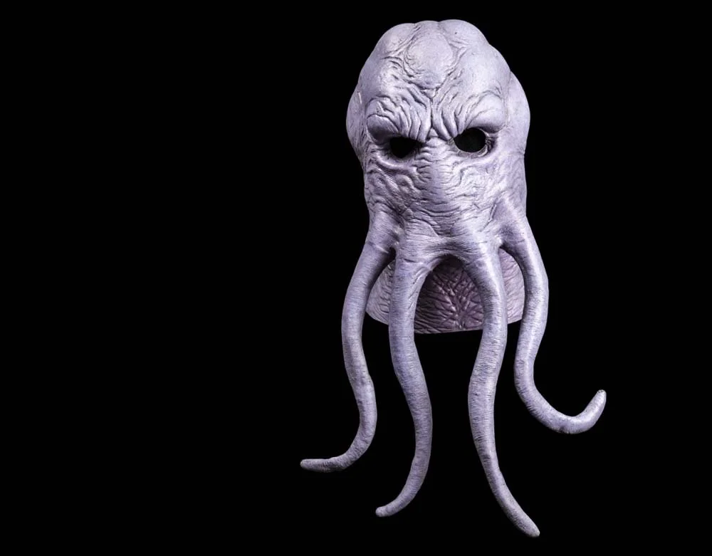 Trick or Treat Studios - Officially Licensed Dungeons and Dragons Mind Flayer Halloween Mask - Lord Grimley's Manor