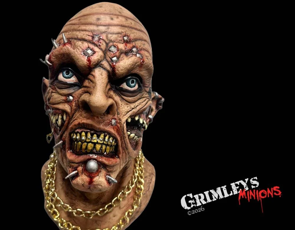 Greed The Gig Boss - 7 Deadly Sins Series Halloween Latex Mask - Lord Grimley's Manor Exclusive Halloween Mask