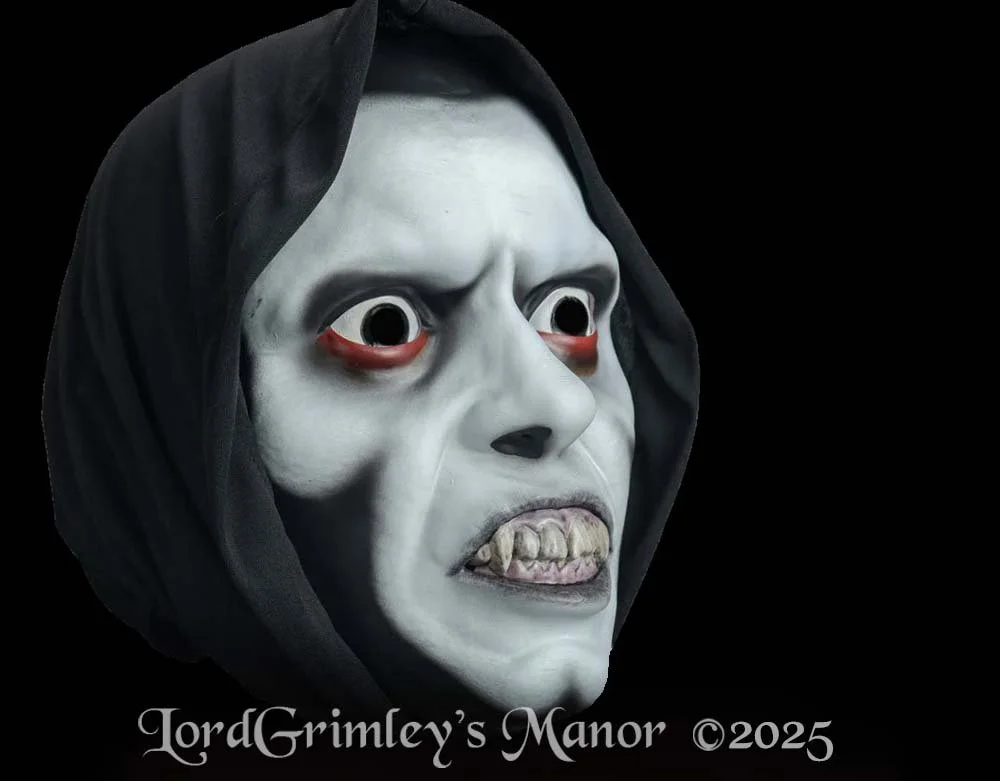 Trick or Treat Studios - Officially Licensed - The Exorcist Pazuzu Injection Halloween Mask  - Lord Grimley's Manor