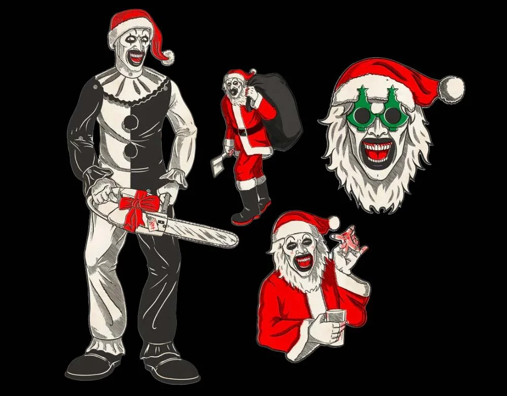 Trick or Treat Studios - Officially Licensed Terrifier 3 Art The Clown Halloween Wall Decor - Lord Grimley's Manor