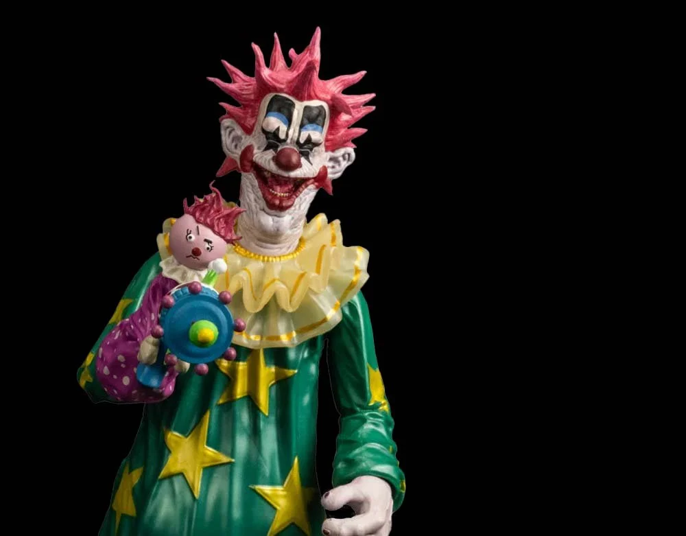 Trick or Treat Studios - Officially Licenced Scream Greats - Killer Klowns From Outer Space Spikey 8" Figure - Lord Grimley's Manor