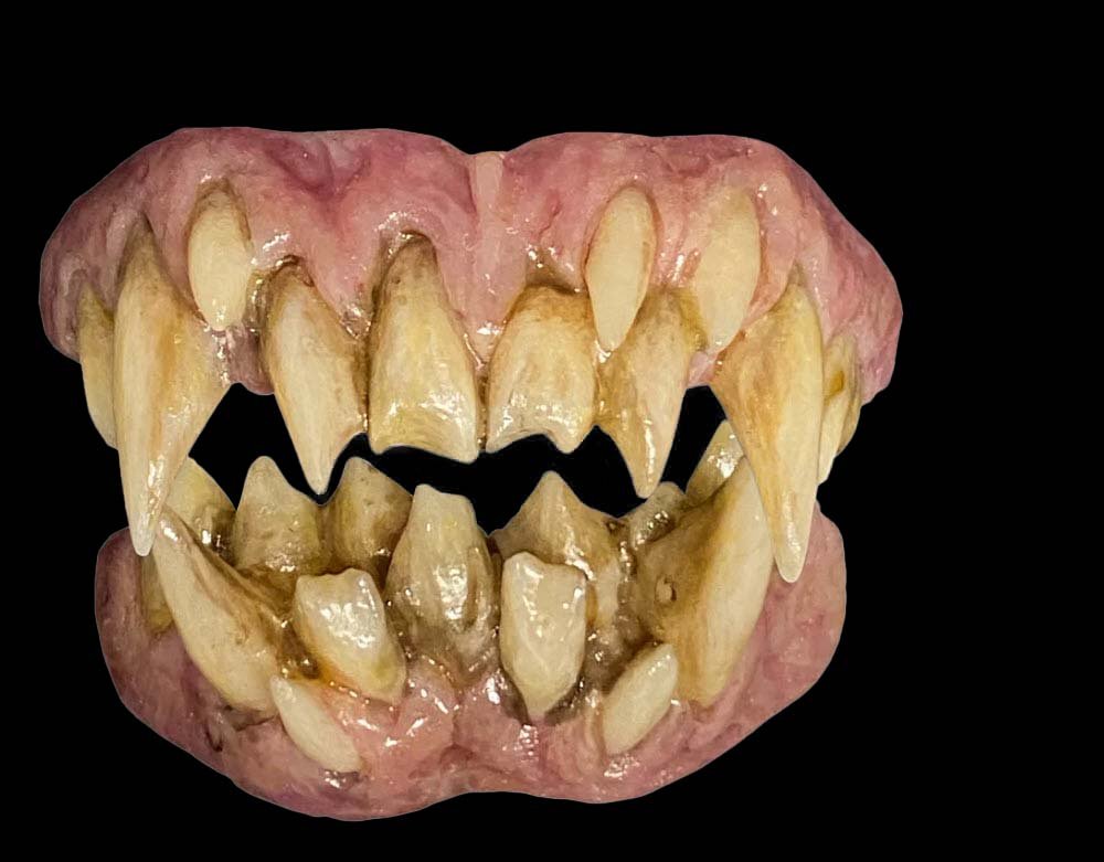 Trick or Treat Studios - Bitemares Horror Teeth Appliance Halloween Demon - Lord Grimley's Manor
