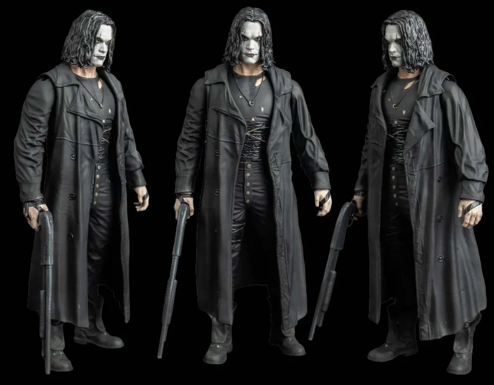 Trick or Treat Studios - Officially Licenced Scream Greats - The Crow Eric Draven 8" Figure - Lord Grimley's Manor