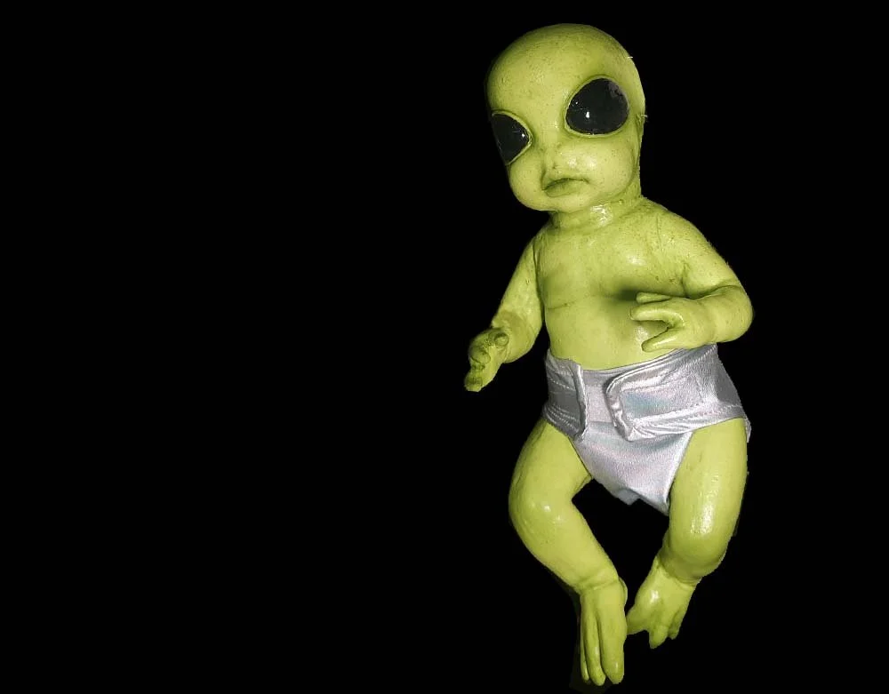 Ghoulish Productions - Little Goo Goregeous Alien Babies - Foam Latex Halloween Prop - Lord Grimley's Manor