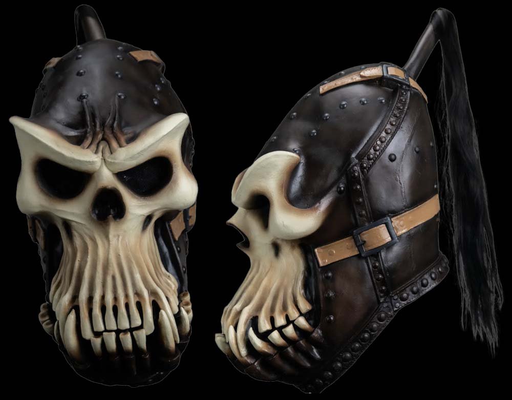 Trick or Treat Studios - Officially Licensed Illusive Concepts 200 Series Death Lord - Retro Halloween Latex Mask - Lord Grimley's Manor