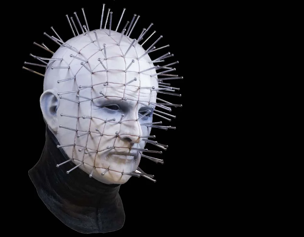 Trick or Treat Studios - Officially Licensed Hellraiser Pinhead Halloween Mask - Lord Grimley's Manor