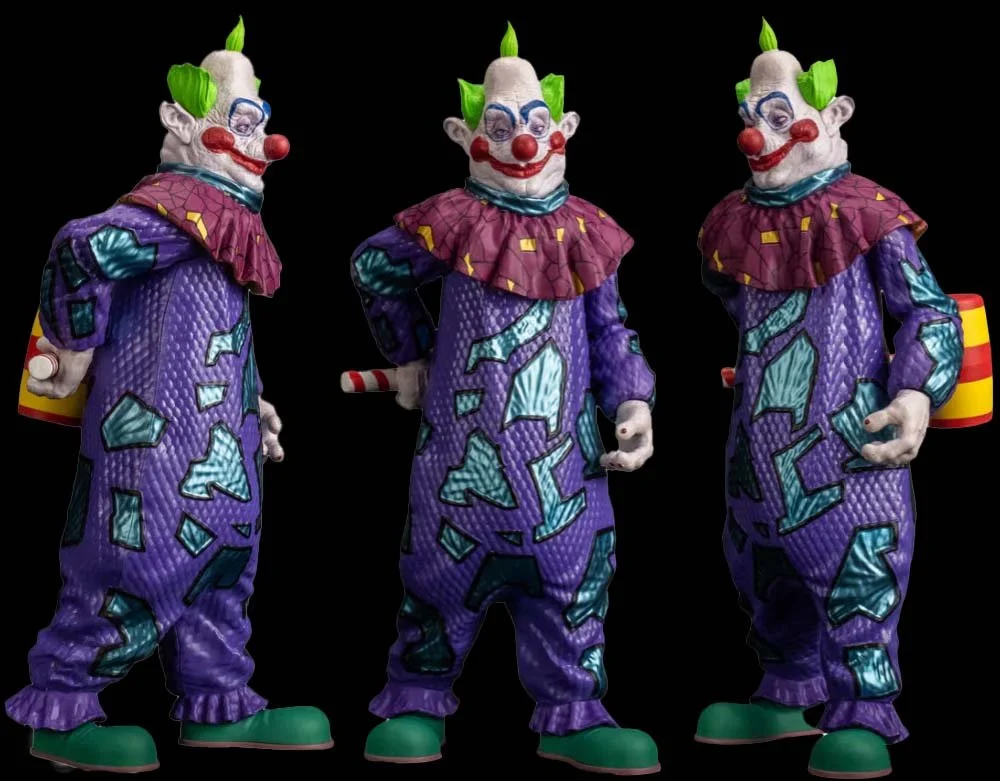 Trick or Treat Studios - Officially Licenced Scream Greats - Killer Klowns From Outer Space Jumbo 8" Figure - Lord Grimley's Manor