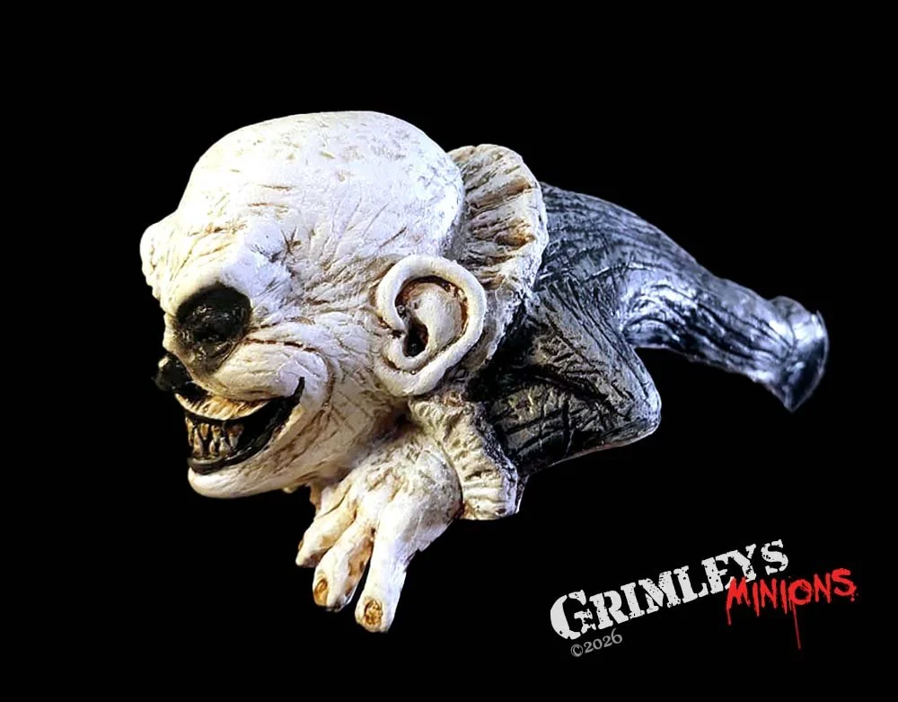 Lord Grimley's Manor Exclusive - Midnight Clown Latex Halloween Shoulder Buddy - Exclusive Halloween Prop (Copy)