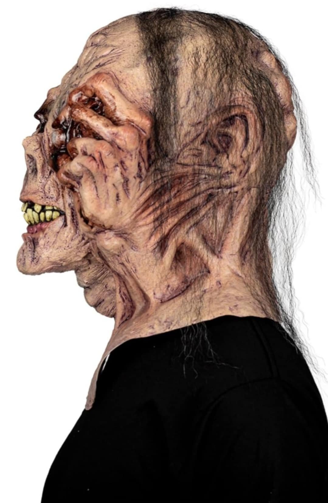 Ghoulish Productions - Schizophrenic Monster - Curse of the Eyes Monster Mask - Halloween Latex Mask - Lord Grimley's Manor