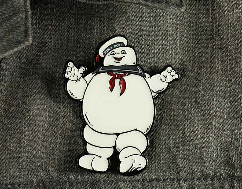 Trick or Treat Studios - Officially Licensed Ghostbusters Stay Puft Enamel Pin - Lord Grimley's Manor