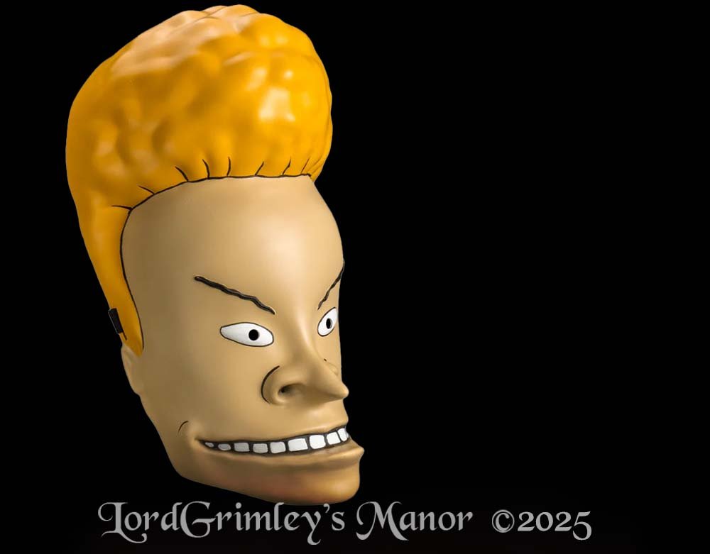 Trick or Treat Studios - Officially Licensed - Beavis & Butt-Head Injection Halloween Mask  - Lord Grimley's Manor