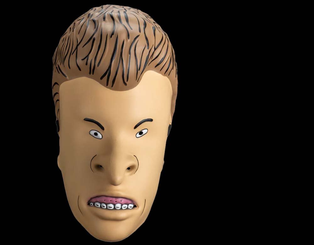 Trick or Treat Studios - Officially Licensed - Beavis & Butt-Head Injection Halloween Mask  - Lord Grimley's Manor