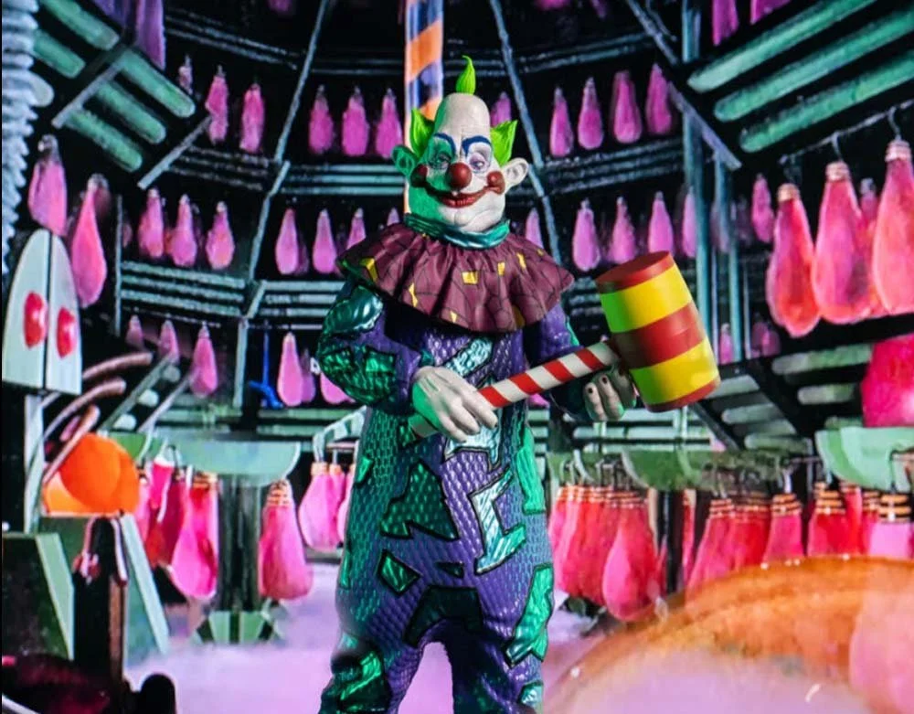 Trick or Treat Studios - Officially Licenced Scream Greats - Killer Klowns From Outer Space Jumbo 8" Figure - Lord Grimley's Manor