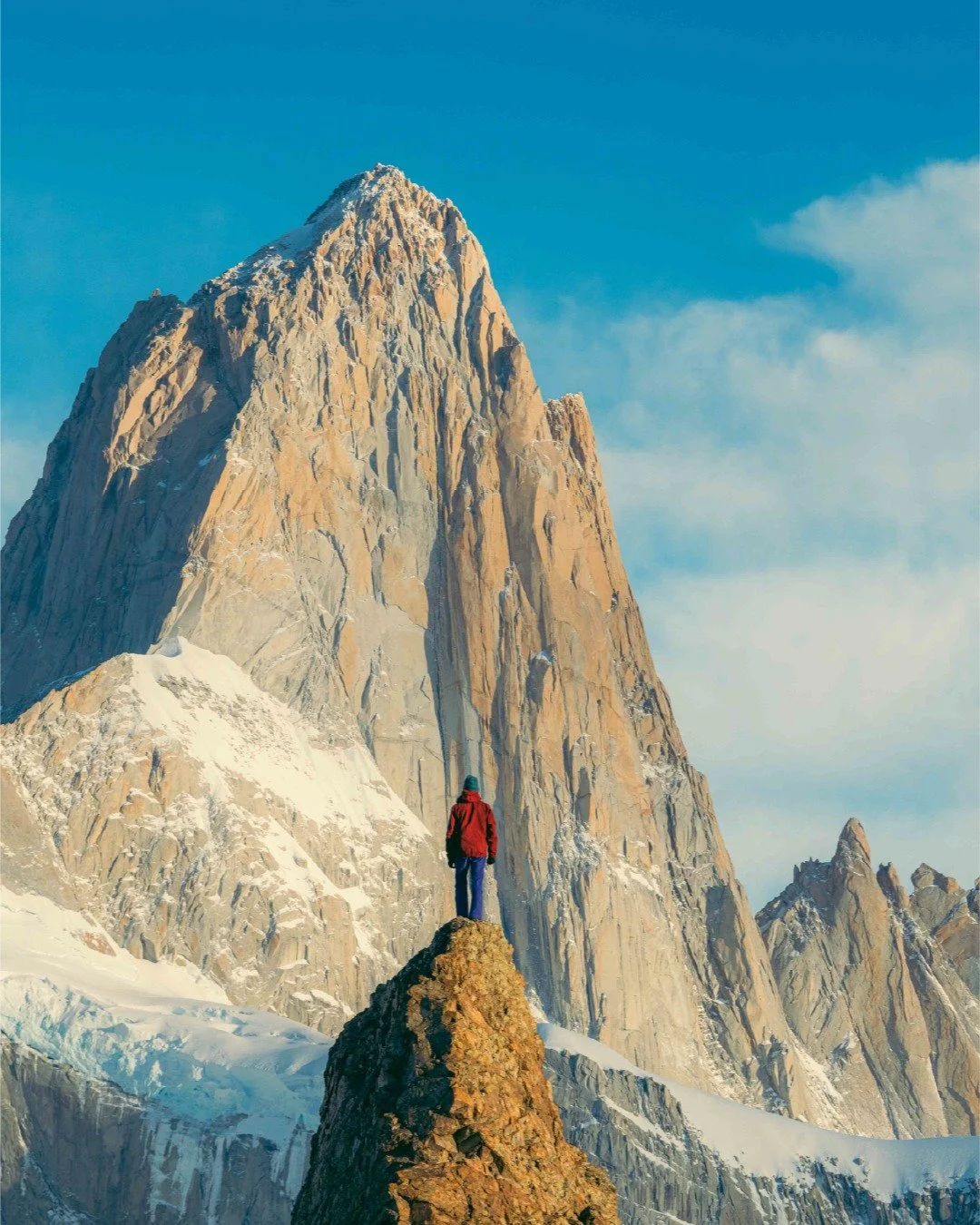 My fav shots of Fitz Roy. Not a bad chunk of rock to hang out in the shadow of for a month