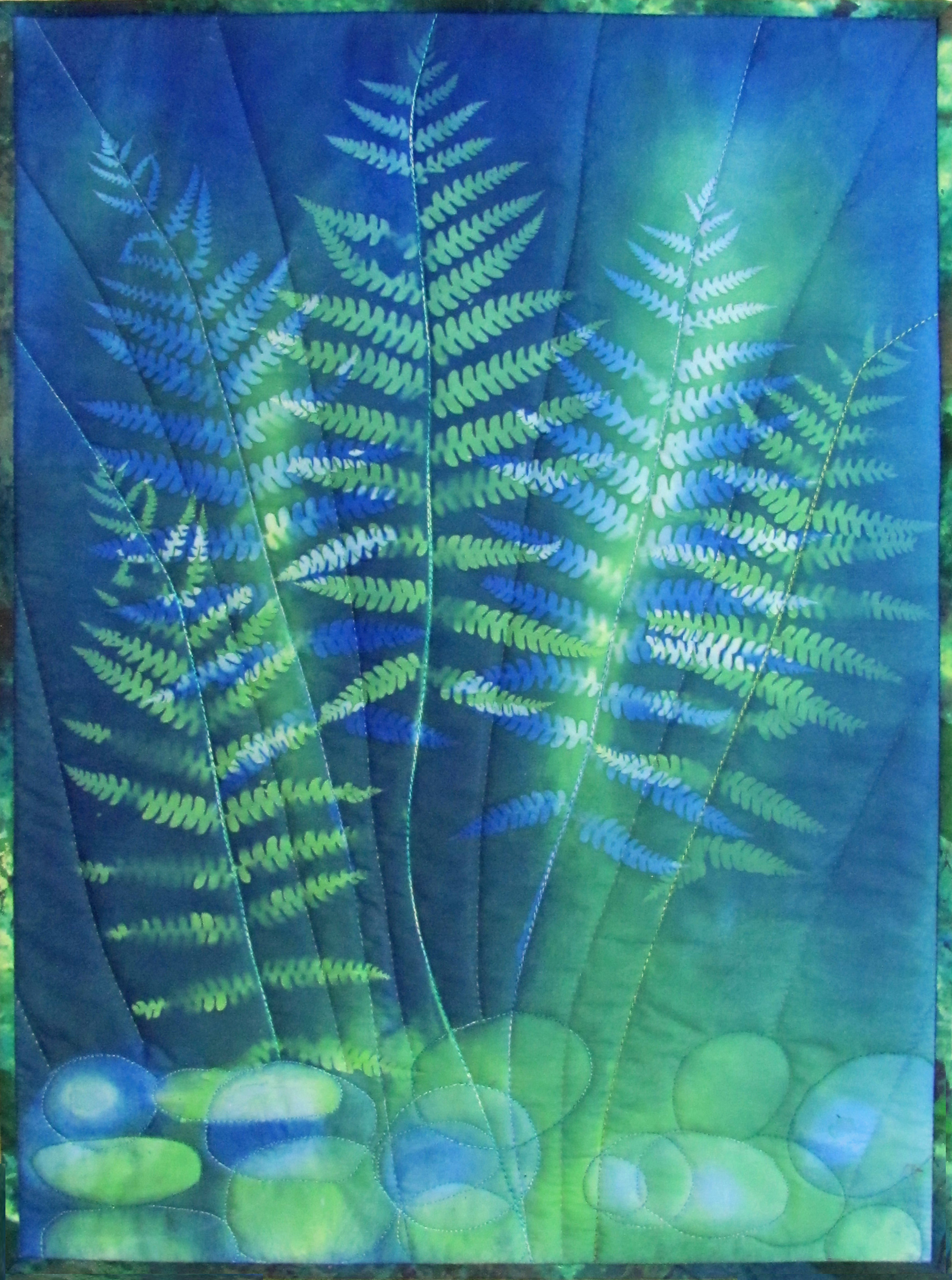 Ferns in Dappled Sunlight