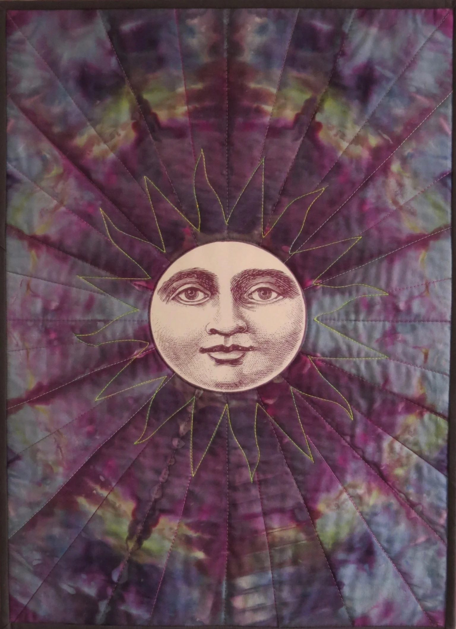 Vintage Sun Face