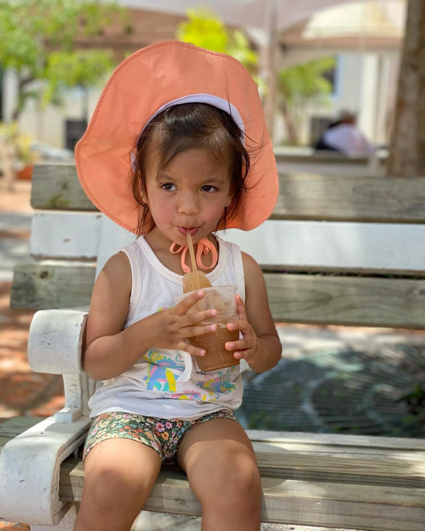 Iyla&rsquo;s first Piragua experience ✔️🇵🇷🇵🇷 #puertorico #encasa #home #raices