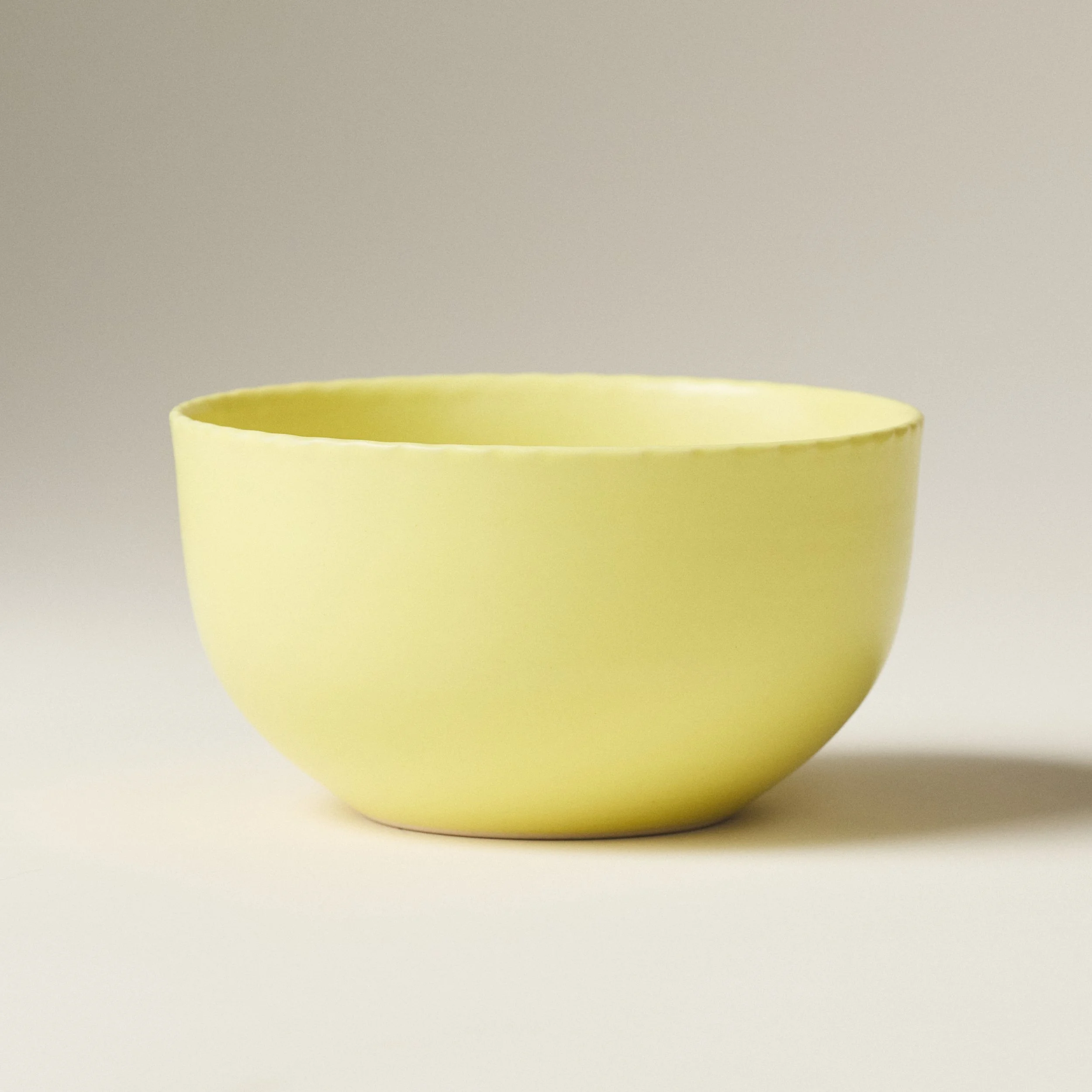Dinner Bowl - Custard