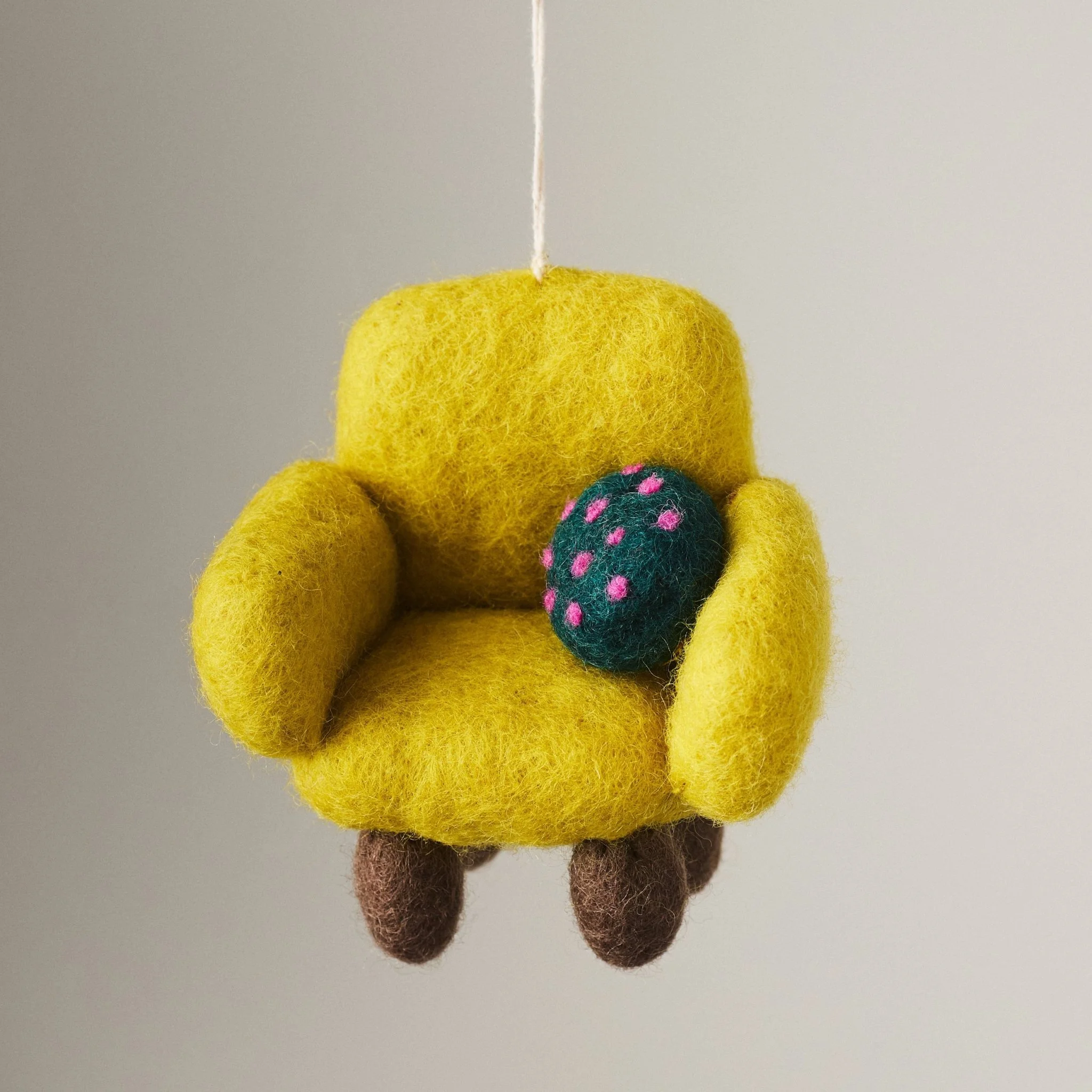 Yellow Chair Ornament