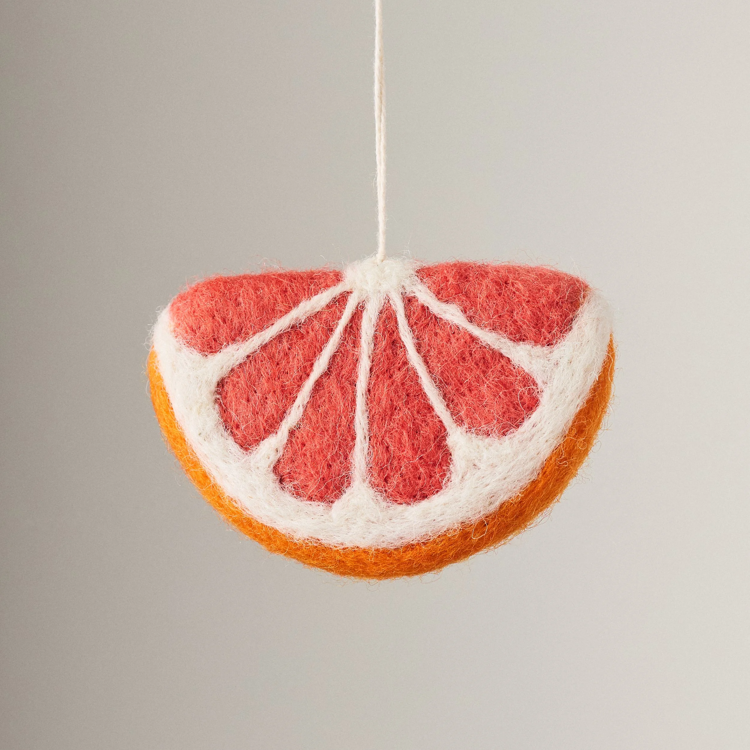 Grapefruit Slice Ornament