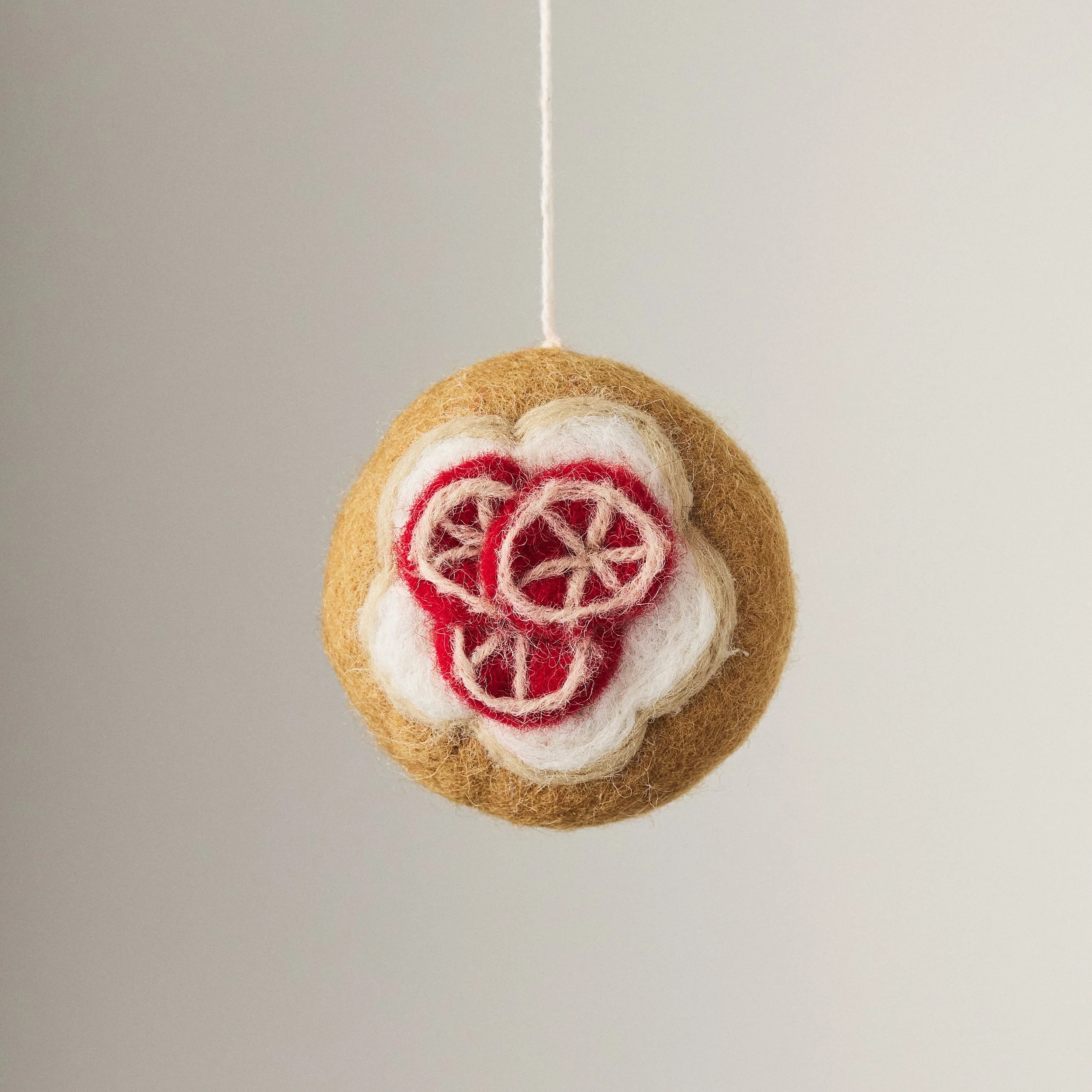 Tomato Bagel Ornament