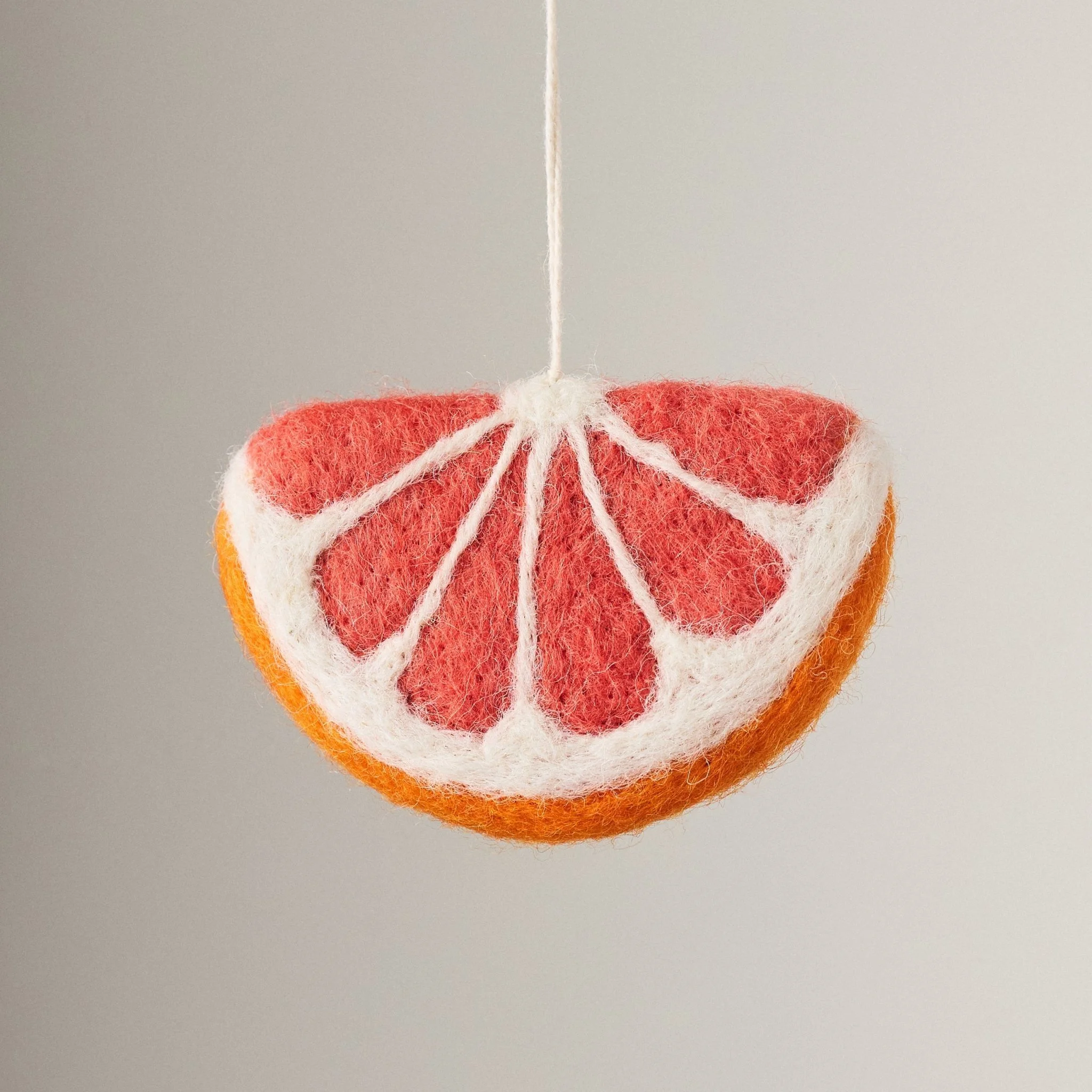 Grapefruit Slice Ornament