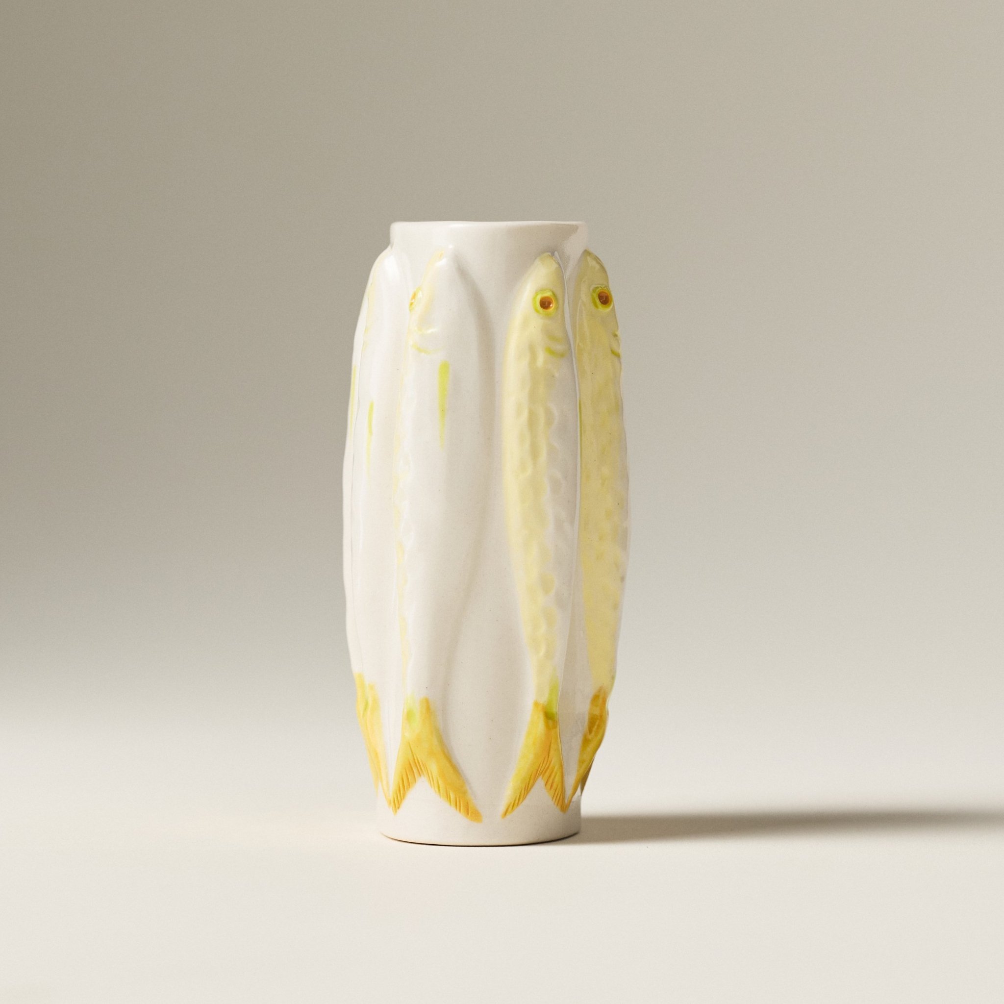 Profile of julianware moonflower sardine vase