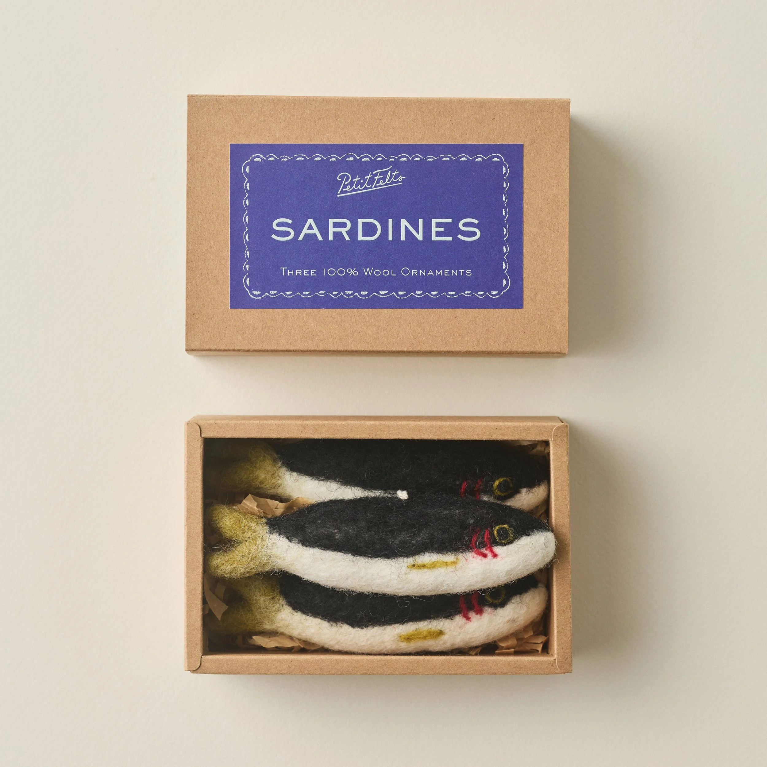Sardine Ornament Set