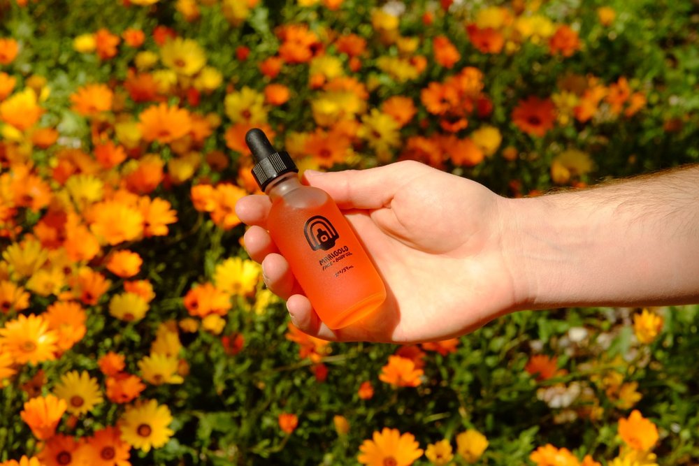 Marigold Face & Body Oil — Mother Mountain Herbals