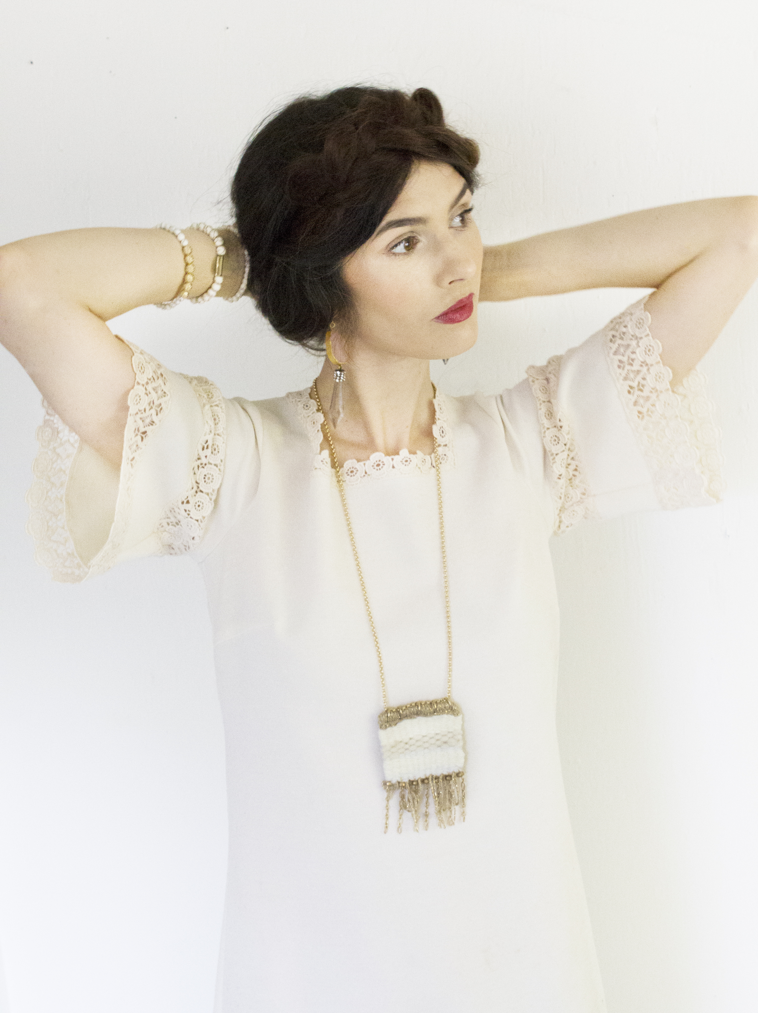 Sheva (woven necklace)
