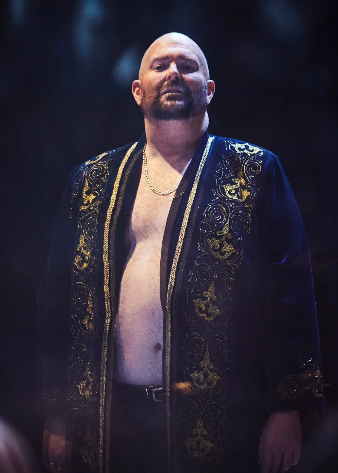 Patrick Cook as Herod in Salome