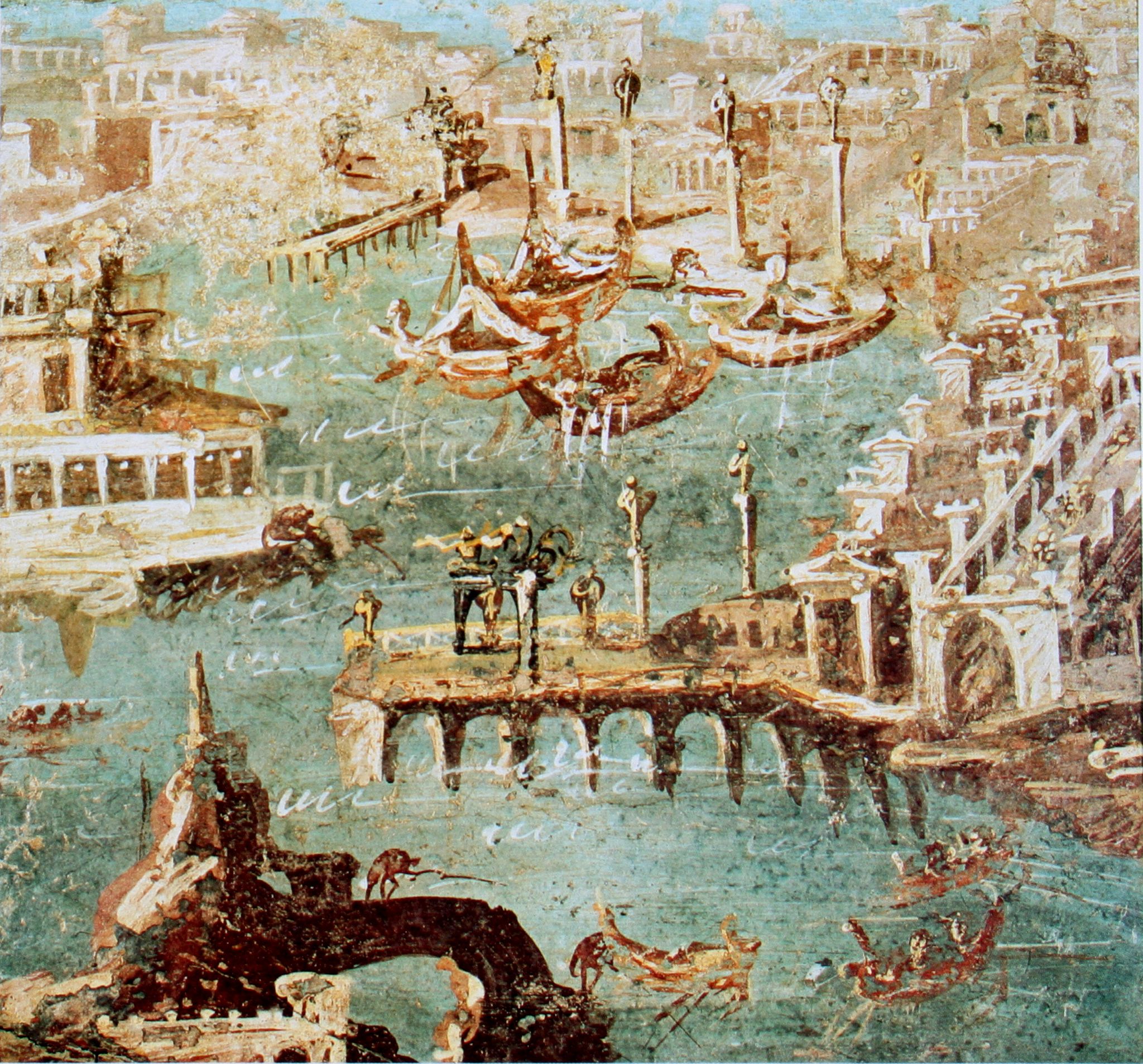cards Scène_de_port,_fresque.jpg