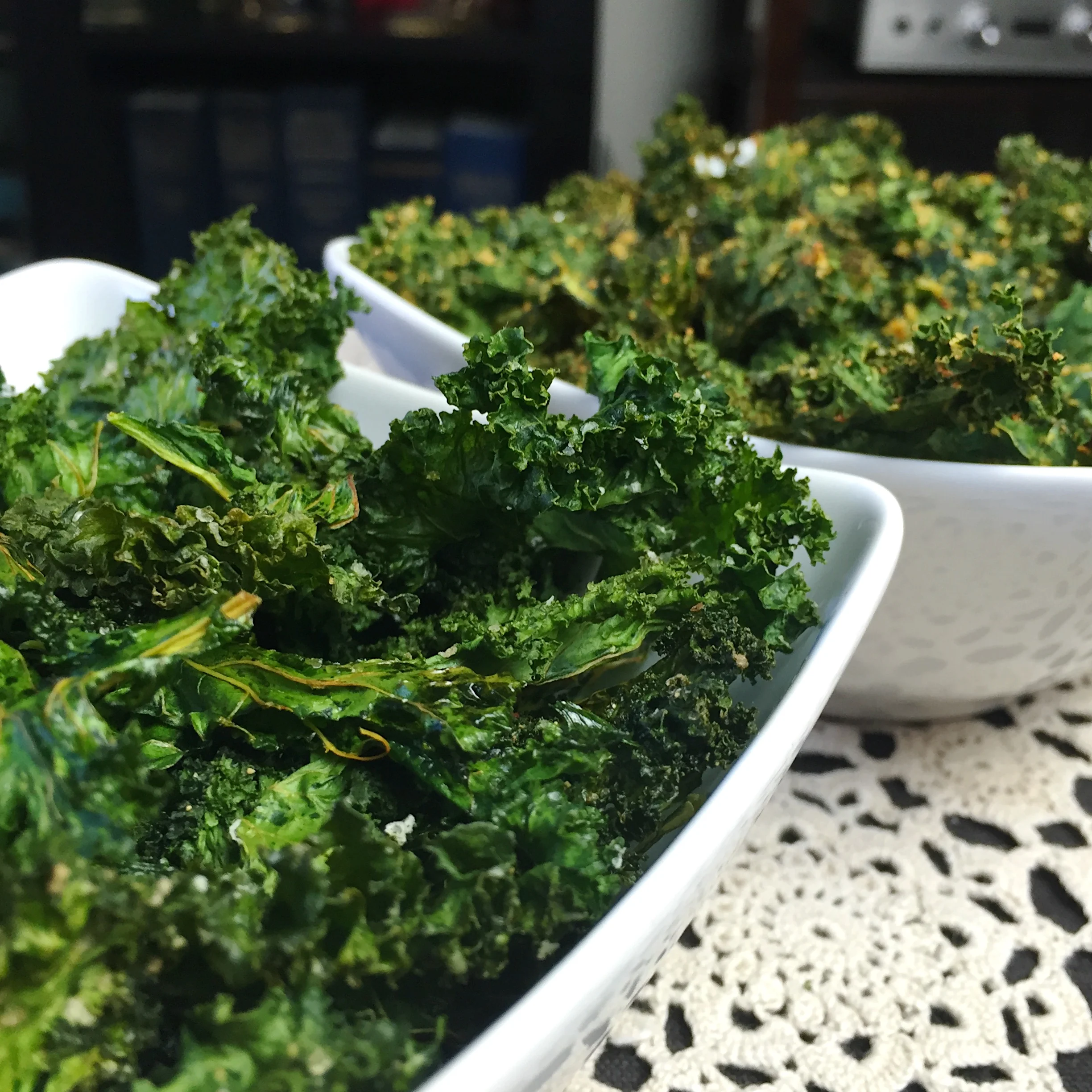 PERFECT KALE CHIPS: TWO WAYS