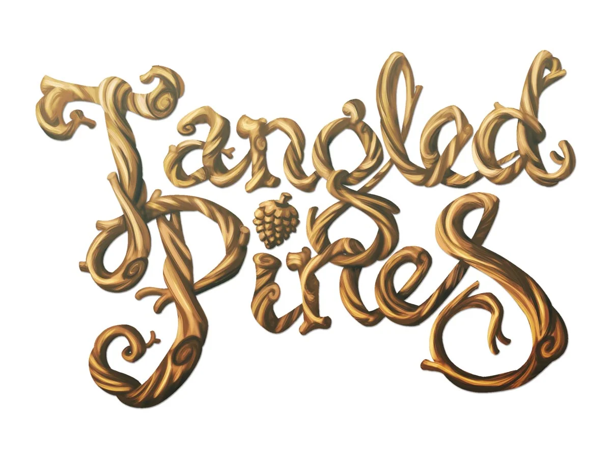 Tangled Pines logo design