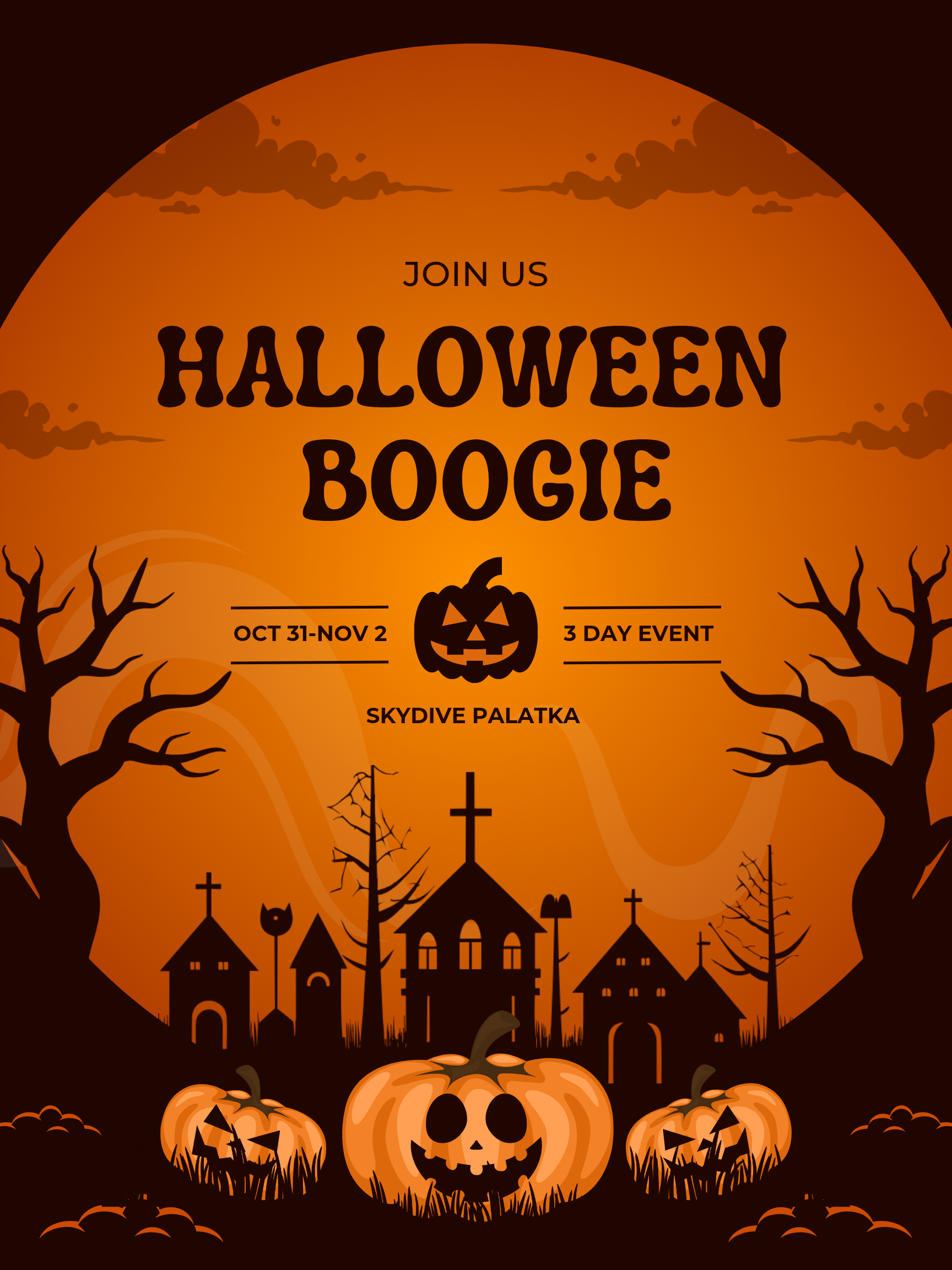 Skydive Palatka Halloween Boogie