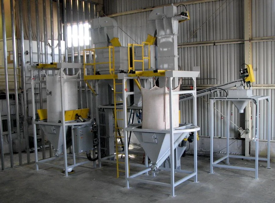 CLAY AND RUBBER BLENDING SYSTEM