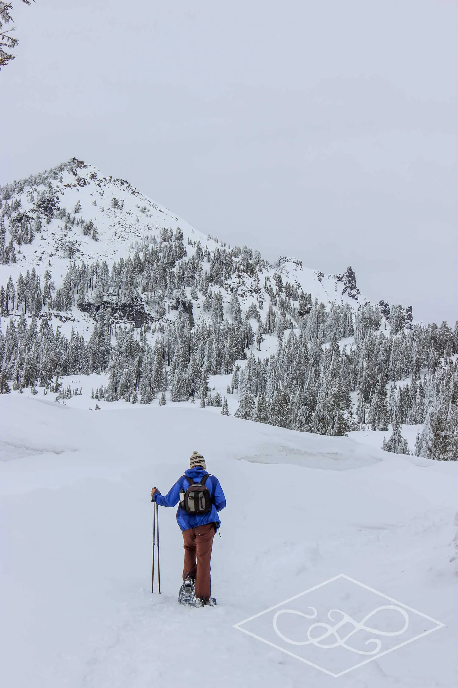 Snowshoeing