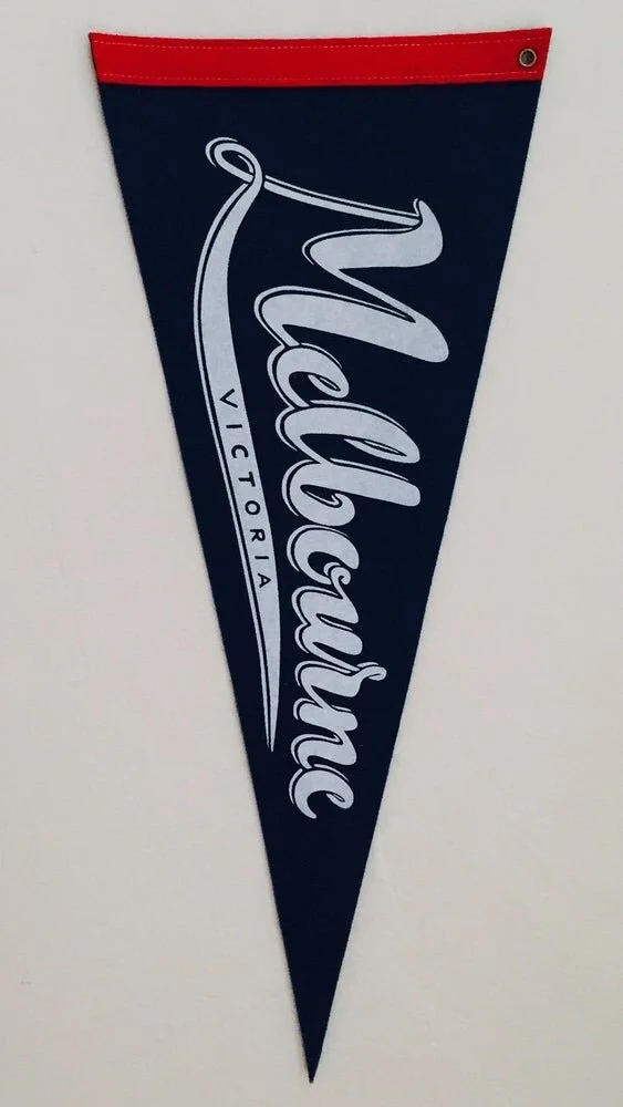 Fanion Melbourne Victory – Supporter De Foot Australien, Wimpel Club, Neuf