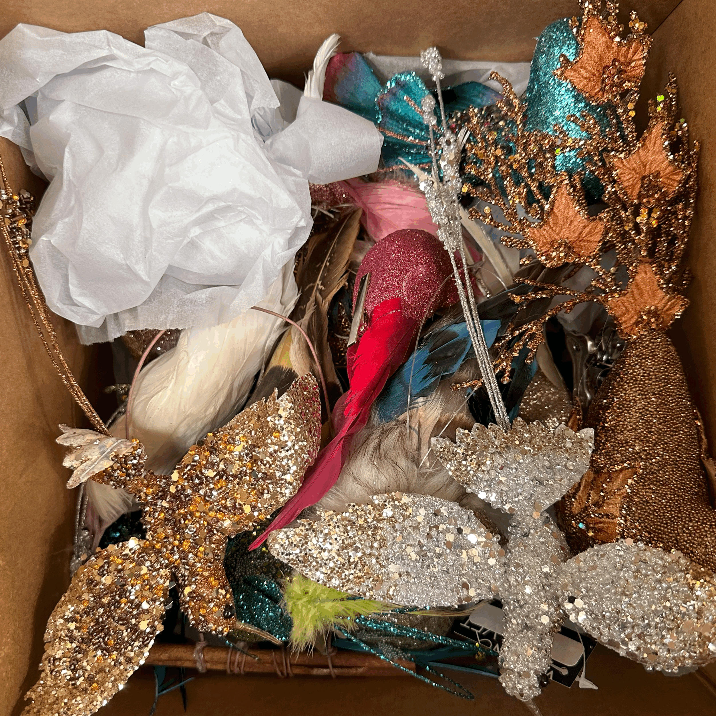 Bargain Box o' Xmas Birds and Baubles — Cottage Industry