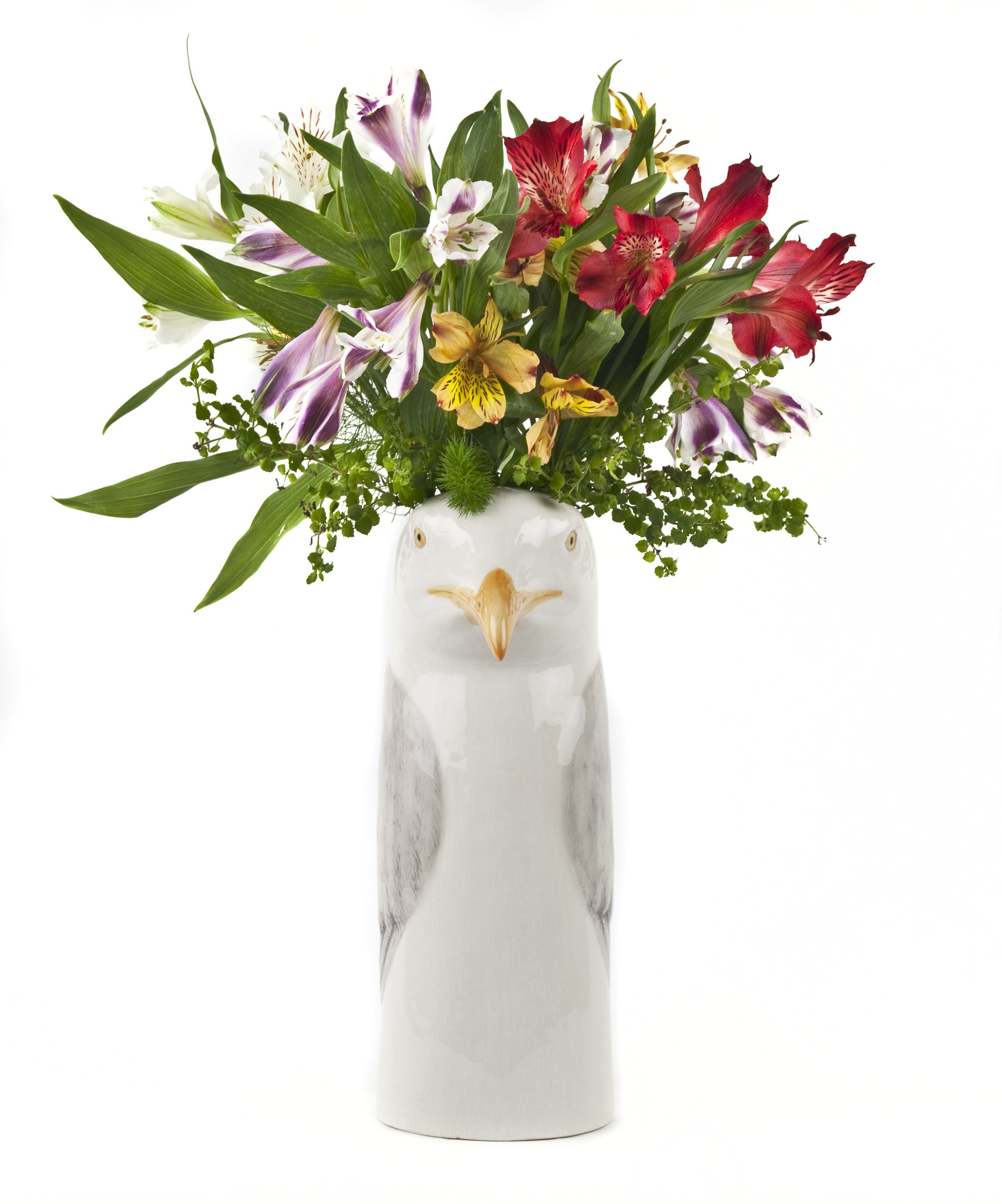 Herring gull Flower Vase large  01.jpg