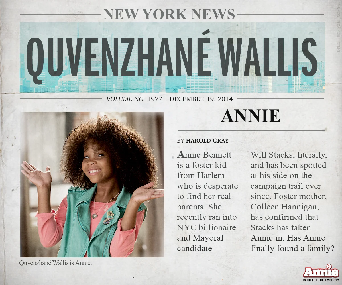 SONY | ANNIE - DESIGN