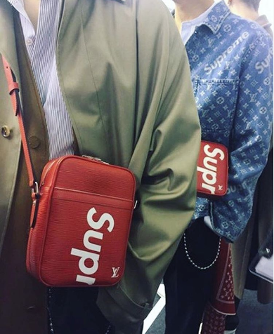 lv supreme man bag